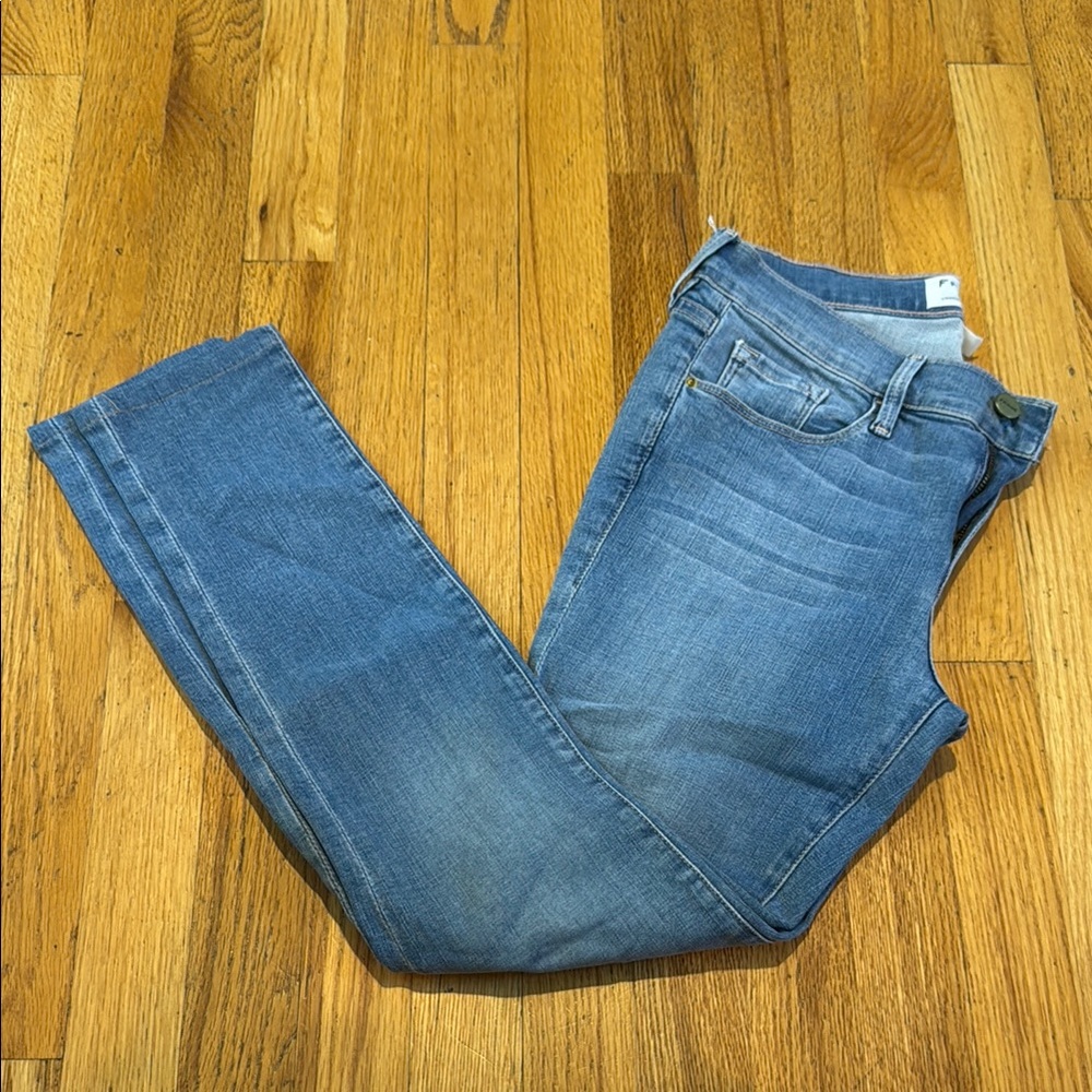 Frame Denim Classic Blue Women's Le Skinny De Jeanne Jeans Size 28